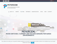 Tablet Screenshot of petercem.com